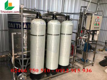 Lắp đặt hệ thống máy lọc nước tinh khiết RO công nghiệp công suất lớn nhà hàng tại Hồ Chí Minh