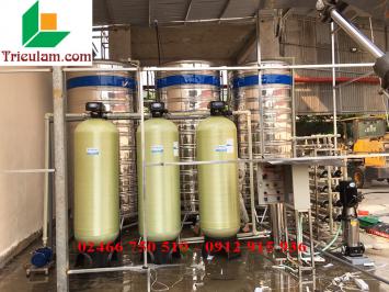 Lắp đặt hệ thống máy lọc nước tinh khiết RO công nghiệp công suất lớn nhà máy tại Hồ Chí Minh