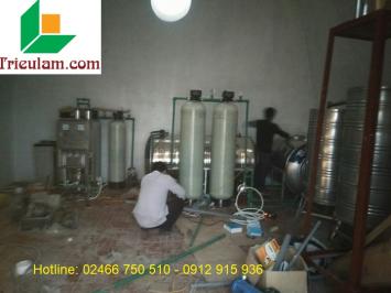 Hệ thống lọc nước giếng khoan Vila